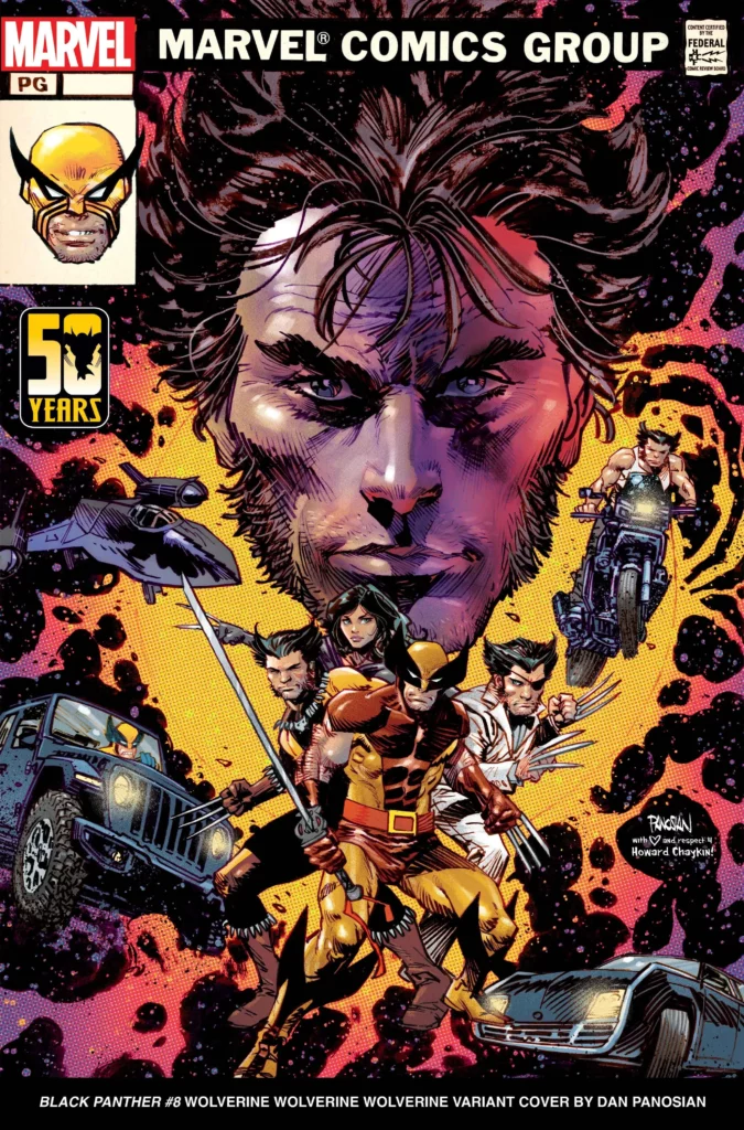 Wolverine 50 Anos Marvel Comics Celebra O Mutante Recriando Capas